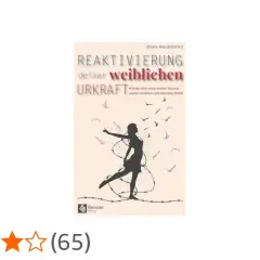 Buchcover: Silhouette einer Frau, die sich von Dornen befreit, Vögel fliegen davon. Thema: blockierte weiblichkeit.